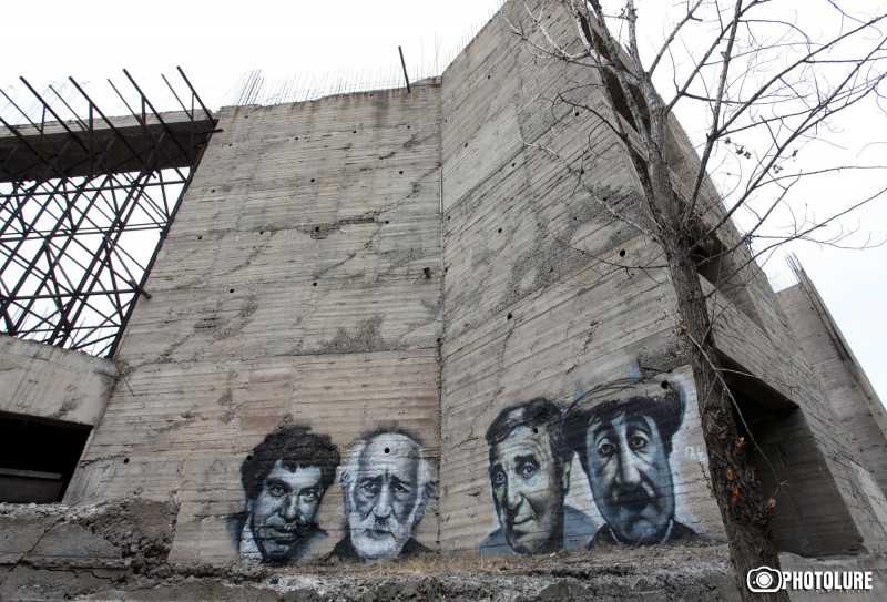 Street Art Famous Armenians 1