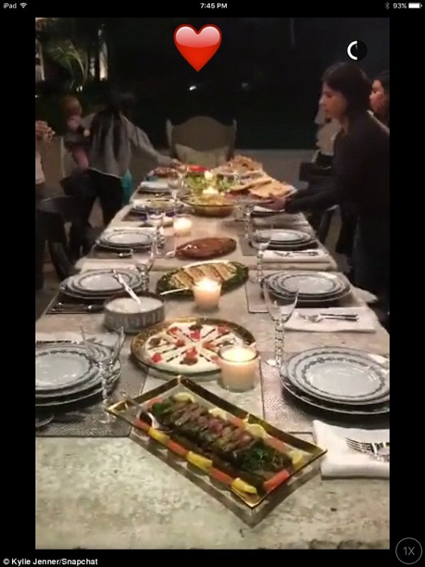Kardashian Armenian dinner 1
