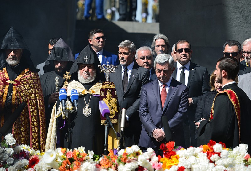Serzh Sargsyan Tsitsernakaberd 12