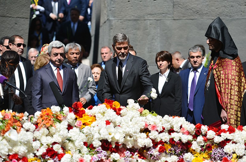 Serzh Sargsyan Tsitsernakaberd 14