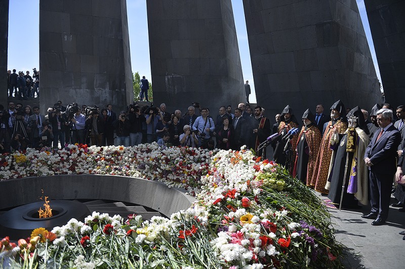 Serzh Sargsyan Tsitsernakaberd 20