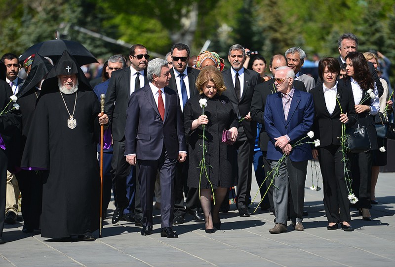 Serzh Sargsyan Tsitsernakaberd