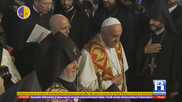 Pope in Etchmiadzin 4