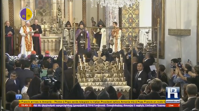 Pope in Etchmiadzin 5