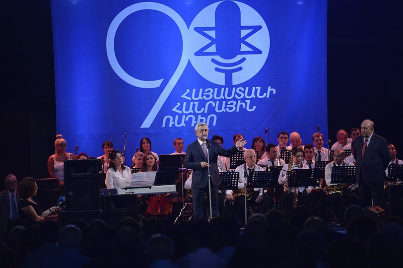 Serzh Sargsyan Public Radio 22