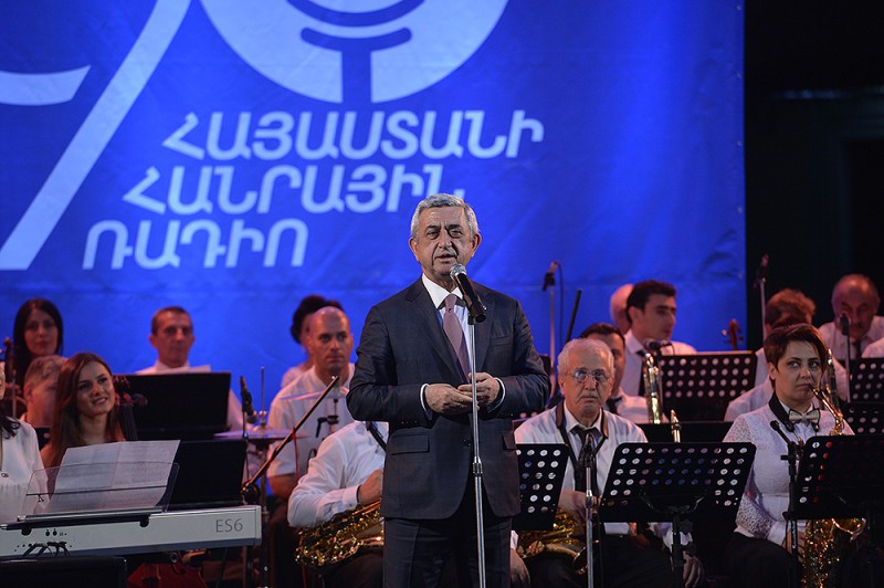 Serzh Sargsyan Public Radio 23